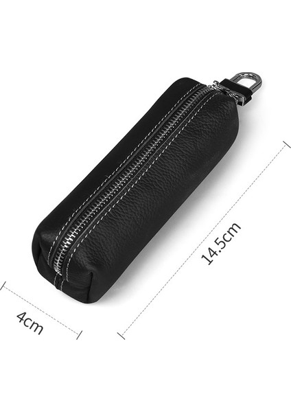 Sarı Stil Anahtar Çantası Moda Hakiki Inek Derisi Erkek Kadın Anahtar Tutucu Üst Küçük Işletme Anahtarlar Kılıfı Kadın Hizmetçi Cüzdan Duvar Cüzdanı (Yurt Dışından)