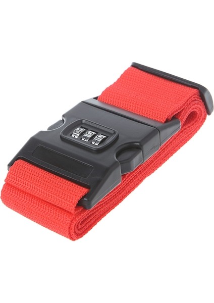 No.7 Tarzı Yeni Ayarlanabilir Seyahat Valizi Şifre Kilidi Naylon Kemer Askı Bandı Çok Renkli (Yurt Dışından)