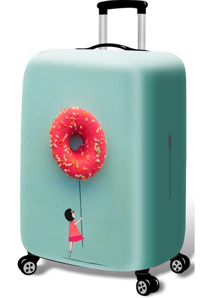 No.45 Tarzı Xl Beden Yolcunun Tüy Valiz Elastik Koruyucu Kılıf Hayvan Desenli Seyahat Aksesuarları Için Valiz Kılıfı (Yurt Dışından)