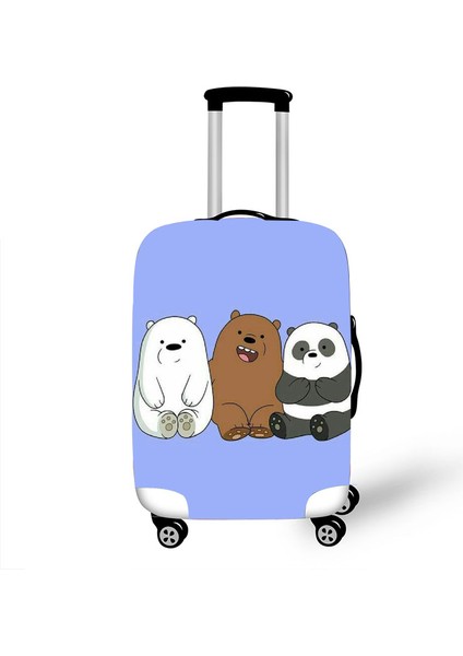 x Stili Xl Beden Lastik Inç Valiz Koruyucu Kılıf Kılıfı Seyahat Aksesuarları Üç Ayılar G1232 (Yurt Dışından) fırsatları