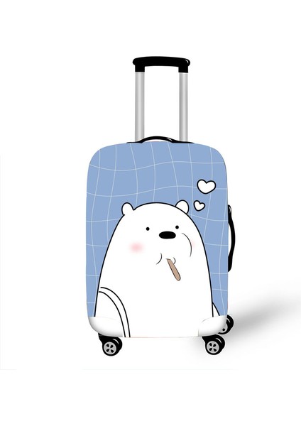 x Stili Xl Beden Lastik Inç Valiz Koruyucu Kılıf Kılıfı Seyahat Aksesuarları Üç Ayılar G1232 (Yurt Dışından) indirimleri