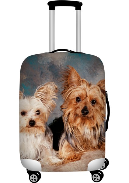 CC1746F26 Stili M Beden Twoheartsgirl Yıkanabilir Bavul Kılıfı Sevimli Dachshund Köpek Seyahat Bavul Koruyucu 18 Ila 32 Inç Bagajın Üzerine Uygun Fermuar Kapanışı (Yurt Dışından)