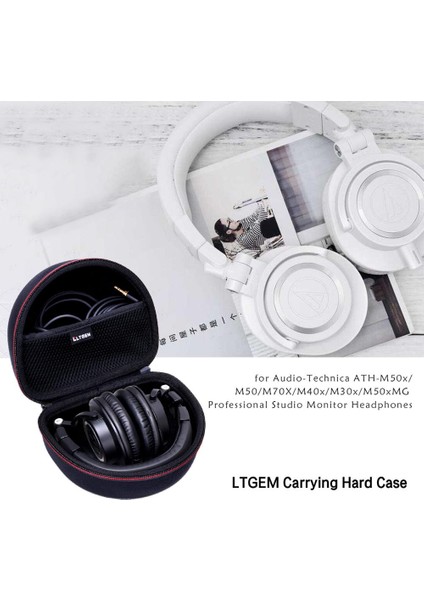 Case Only Style Audio-Technica ATH-M50XXM40XM30XG Profesyonel Stüdyo Monitör Kulaklık Için Siyah Sert Taşıma Kılıfı (Yurt Dışından) modelleri