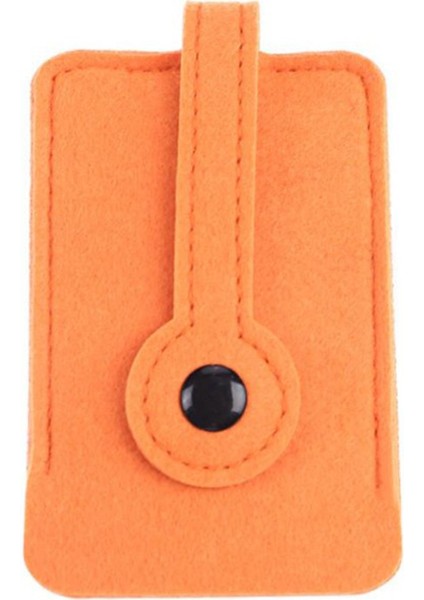 Kırmızı Stil Moda Unisex Araba Anahtar Cüzdanı Keçe Anahtarlık Tutucu Cep Anahtar Organizatör Çanta Rahat Polyester Cep Çantası (Yurt Dışından)