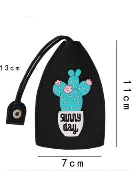 No.13 Tarzı Şirin Meyve Cinsiyetler Arası Çekme Tipi Anahtar Çantası Pu Deri Anahtar Cüzdanı Ev Sahipleri Araba Anahtar Tutucu Kılıfı Yeni Deri Anahtarlık Torbası (Yurt Dışından)