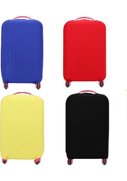 Kahve L Tarzı Yeni Bavul Koruma Kapakları 18 Ila 30 Inç Kılıf Için Elastik Bagaj Kılıfı Sıkı Renkler Pa (Yurt Dışından) modelleri