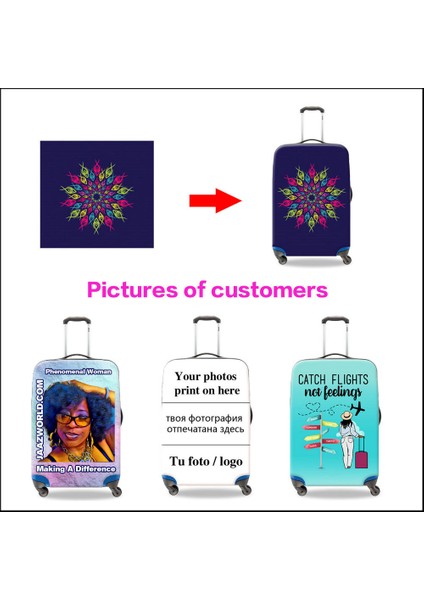 Luggage COVER19 Style L Beden Sevimli Unicorn Elastik Valiz Koruyucu Kılıf Çocuklar Çizgi Film Toz Sırt Çantası Kapakları 22 Inç Seyahat Aksesuarları (Yurt Dışından) modelleri