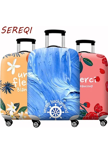 G2 Bagaj Kapağı Stili Xl Beden Moda Elastik Kumaş Valiz Koruyucu Kılıf Uyumlu Inç Seyahat Aksesuarları - (Yurt Dışından) modelleri