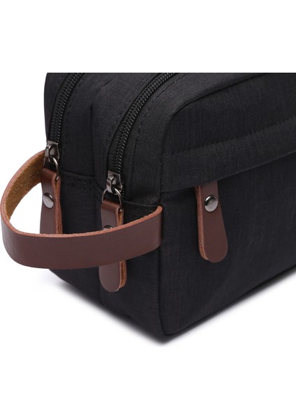 Gri Dopp Kiti Stili Soperwillton Erkek Tuvalet Çantası Seyahat Dopp Kit Banyo Tıraş Organizer Toiletries Gecelik Organizer Çantası #t2 (Yurt Dışından) fırsatları