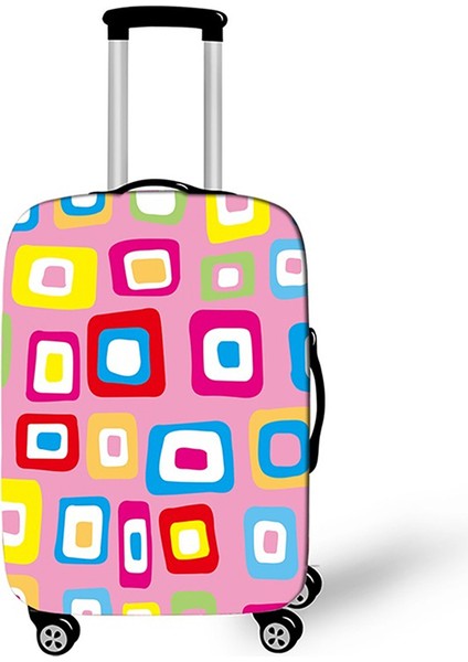 B Bagaj Kapağı Stili Xl Beden Moda Çiçekli Valiz Koruma Kılıfı 20 Inç Seyahat Aksesuarları Esnek Kumaş Valiz Kılıfı (Yurt Dışından) modelleri