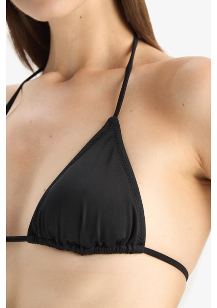 Regular Fit Üçgen Bikini Üstü-Fall in Love T3666AZ25SM