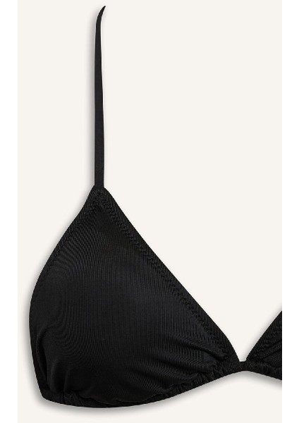 Regular Fit Üçgen Bikini Üstü-Fall in Love T3666AZ25SM