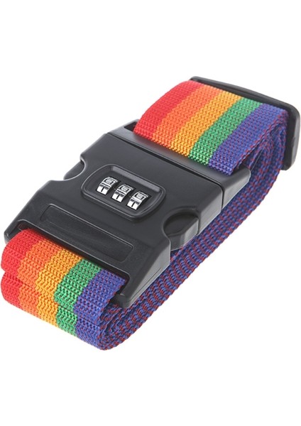 No.3 Tarzı Yeni Ayarlanabilir Seyahat Valizi Şifre Kilidi Naylon Kemer Askı Bandı Çok Renkli (Yurt Dışından) modelleri