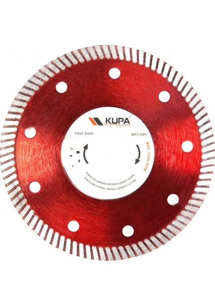 Hassas Seramik Kesim 115MM
