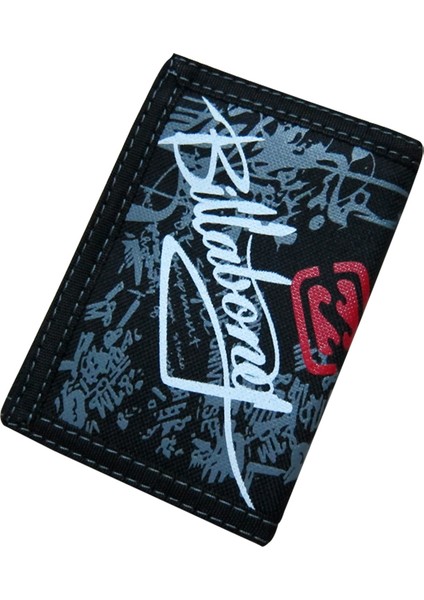 No.9 Tarzı Yaratıcı Yazı Graffiti Desenli Fermuarlı Kısa Tasarım Sihirli Çok Fonksiyonlu 3 Katlı Erkek Cüzdanı 12*8.5cm 106 (Yurt Dışından) fiyatları