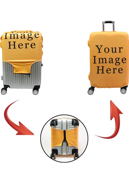 PXTMTY08 Stili Xl Beden Sevimli Baykuş Valiz Kılıfı Seyahat Için Su Geçirmez Toz Geçirmez Trolley Kılıfı Için Elastik Koruyucu Kapak (Yurt Dışından) modelleri