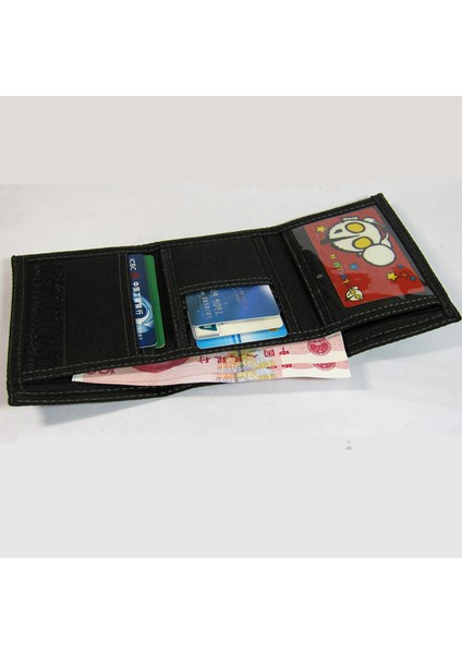 No.9 Tarzı Yaratıcı Yazı Graffiti Desenli Fermuarlı Kısa Tasarım Sihirli Çok Fonksiyonlu 3 Katlı Erkek Cüzdanı 12*8.5cm 106 (Yurt Dışından) fırsatları
