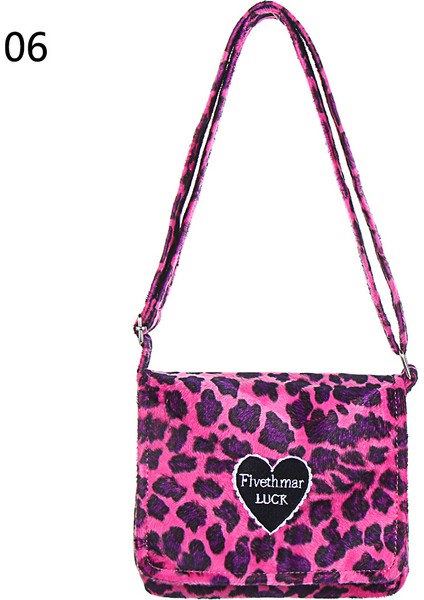 No.6 Tarzı Kadın Tote Çantaları Tüylü Kalp Desen Peluş Yumuşak Koltuk Altı Omuz Çantası Rahat Yumuşak Çapraz Çanta Kavrama El Çantası (Yurt Dışından)