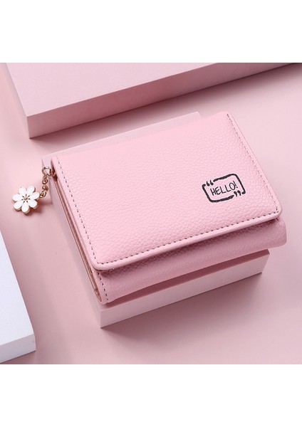 Yeşil Stil 2021 Yeni Şirin Kadın Cüzdan Kısa Kız Püsküllü Bayan Yumuşak Küçük Bozuk Para Cüzdanı Kartlık Halter (Yurt Dışından) fiyatları