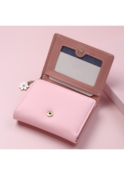 Yeşil Stil 2021 Yeni Şirin Kadın Cüzdan Kısa Kız Püsküllü Bayan Yumuşak Küçük Bozuk Para Cüzdanı Kartlık Halter (Yurt Dışından) fırsatları