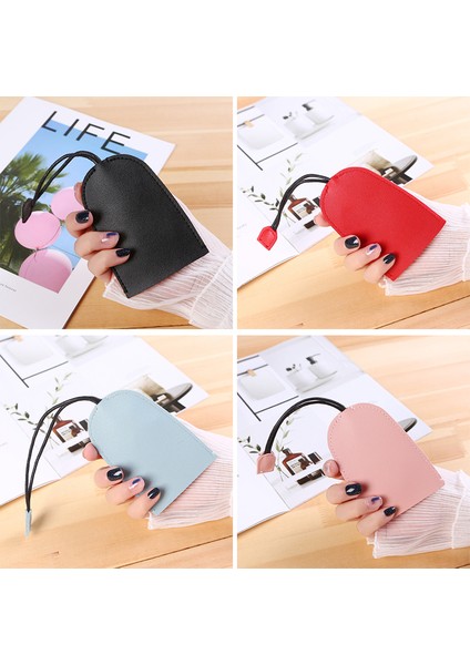 No.4 Tarzı Yeni Moda Araba Anahtar Çantası Deri Düz Renk Çizgi Film Sevimli Çekme Anahtar Kılıfı Anahtar Organizatör Mini Anahtar Çantası Kapak (Yurt Dışından) indirimleri