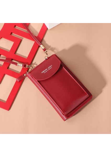 Gök Mavisi Çanta Stili Cüzdan Kadınlar Çapraz Pu Çok Fonksiyonlu Cep Telefonu Kavrama Çanta Bayanlar Cüzdan Büyük Kapasiteli Seyahat Kart Tutucu Pasaport Kılıfı (Yurt Dışından) indirimleri