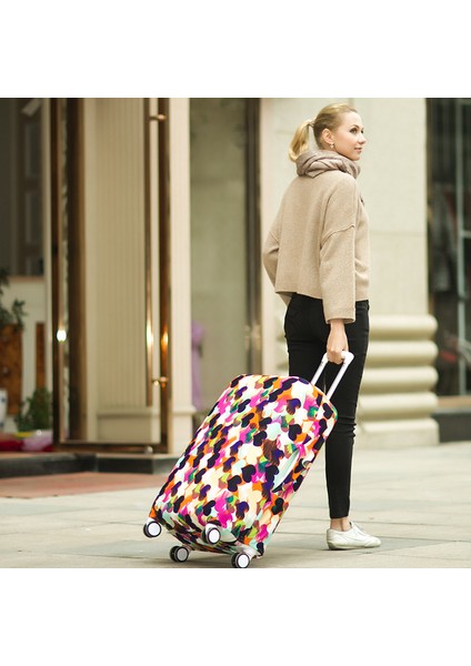 Kırmızı Stil S Beden Yol Üzerinde Seyahat Eğlenceli Moda Valiz Kılıfı Koruyucu Kapak Seyahat Aksesuarları Için Inç Uyumlu (Yurt Dışından) indirimleri