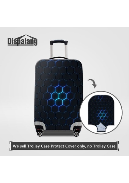 Çoklu Stil L Beden Özel Tasarım Elastik Valiz Kılıfı Xl Için Inçlik Kılıflar Geometrik Çizgili Çanta Kılıfı Valiz Koruyucu (Yurt Dışından) fiyatları