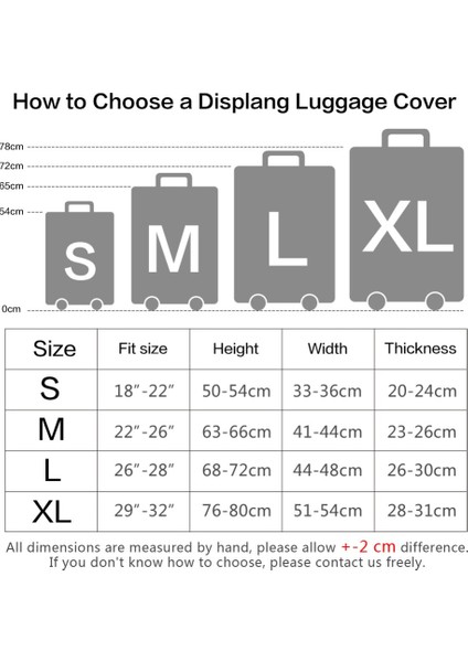 Çoklu Stil L Beden Özel Tasarım Elastik Valiz Kılıfı Xl Için Inçlik Kılıflar Geometrik Çizgili Çanta Kılıfı Valiz Koruyucu (Yurt Dışından) fırsatları