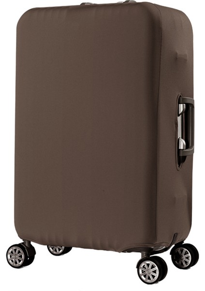 Kahve Stili L Beden Daha Kalın Seyahat Valizi Koruyucu Kılıf Bavul Kılıfı Seyahat Aksesuarları Elastik Bagaj Kılıfı Bavul Kılıfı Başvuru (Yurt Dışından)