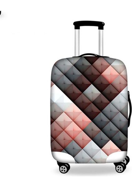 HA0092F26 Stili L Beden Ince Seyahat Valizleri Koruyucu Kılıfı 24 Inç Tekerlekli Çantalara Su Geçirmez Elastik Bavul Toz Yağmurluk Kapakları (Yurt Dışından)