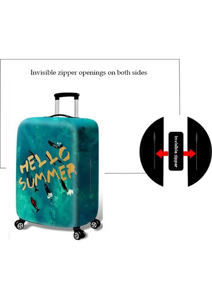 A2 Stili Xl Beden Dıhfxx Seyahat Katı Elastik Valiz Korumalı Kapak Seyahat Aksesuarlarına Uygula Dx-74 (Yurt Dışından) fırsatları