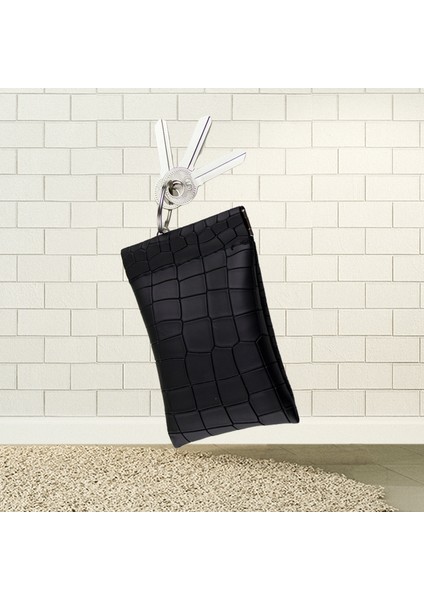 Kırmızı Stil Yeni Moda Deri Uzun Cep Anahtar Cüzdanı Anahtarlık Bozuk Para Cüzdanı Kadın Erkek Küçük Kısa Para Değişim Anahtarlıklar Çanta Kart Tutucu (Yurt Dışından) fırsatları