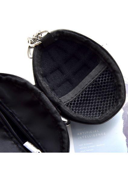 Kırmızı Anahtar Çanta Stili Yeni Pu Anahtar Tutucu Cüzdanlar Unisex Oval Kulaklık Kılıfı Çanta Hizmetçi Anahtarlar Için Organizatör Cüzdan Araba Anahtar Çantası (Yurt Dışından)