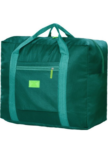 Mavi Göl Stili Su Geçirmez Katlanabilir Seyahat Valizi Kıyafet Büyük Kapasiteli Depolama Çanta (Yurt Dışından)