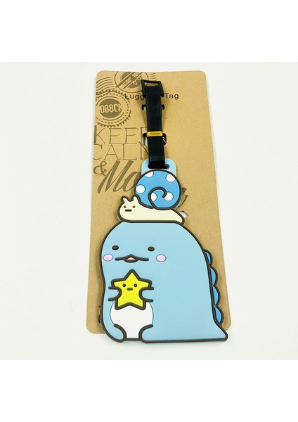 Kumral Tarzı Ivyye Sumikko Gurashi Rol Anime Seyahat Aksesuarları Bagaj Etiketi Valiz Kimlik Adres Taşınabilir Etiket Bagaj Etiketleri Hediye Yeni (Yurt Dışından)