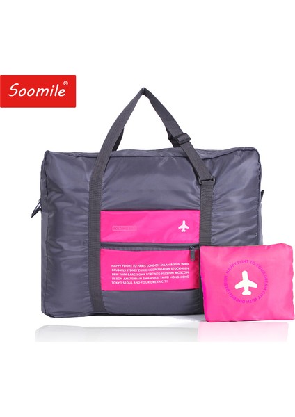 Turuncu Tarzı Seyahat Çantaları Uçak Desen Katlanabilir Yüksek Kapasiteli Yumuşak Polyester El Çantası Seyahat Çantası Spor Çanta Seyahat Bagaj Taşıma Çantası Yeni (Yurt Dışından) fiyatları