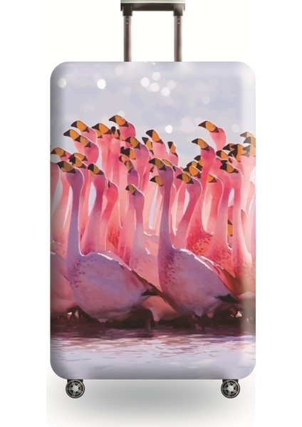 No.23 Tarzı M Beden Seyahatnuo Valiz Elastik Koruyucu Kılıf Seyahat Aksesuarları 18 ile 32 Inç Seyahat Trolley Toz Geçirmez Valiz Kılıfı (Yurt Dışından)