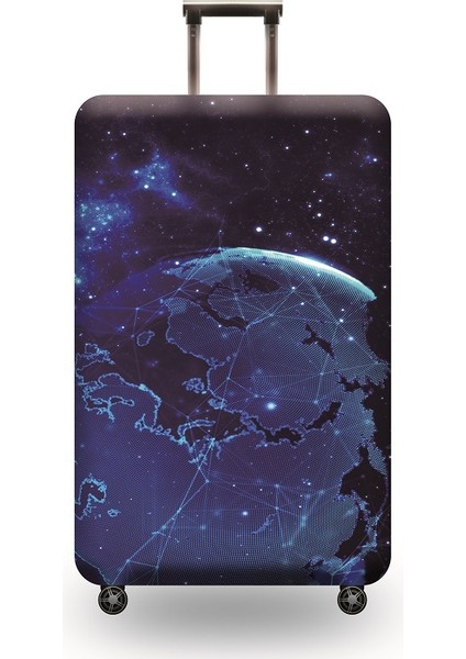 No.13 Tarzı S Beden Dünya Çapında Seyahat Valiz Koruyucu Kapaklar Koruyucu Kalın Elastik Astar Valiz Kılıfı Için -32 Valiz Durum Koruma (Yurt Dışından) modelleri