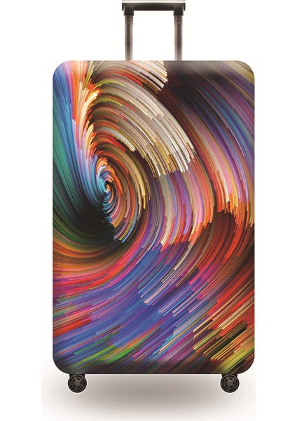 No.13 Tarzı S Beden Dünya Çapında Seyahat Valiz Koruyucu Kapaklar Koruyucu Kalın Elastik Astar Valiz Kılıfı Için -32 Valiz Durum Koruma (Yurt Dışından) fırsatları