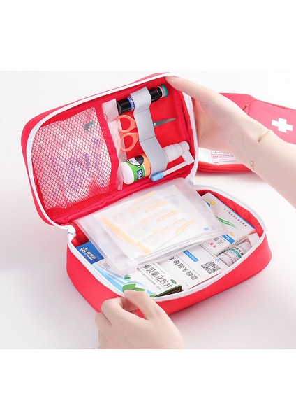 S Tarzı Taşınabilir Depolama Çantası Ilk Yardım Acil Tıp Çantası Açık Hap Kurtarma Organizatörü Acil Setler Paketi Seyahat Aksesuarları (Yurt Dışından) fiyatları