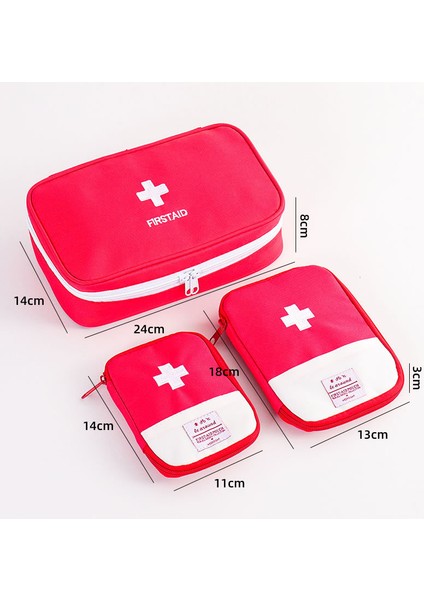 S Tarzı Taşınabilir Depolama Çantası Ilk Yardım Acil Tıp Çantası Açık Hap Kurtarma Organizatörü Acil Setler Paketi Seyahat Aksesuarları (Yurt Dışından) indirimleri