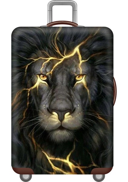 No.19 Tarzı S Beden 3D Ejderha Hayvan Baskılı Esnek Seyahat Valiz Kılıfı Korumalı Kapak Trunk Kılıfı Uygulamalığına Göre (Yurt Dışından) fırsatları