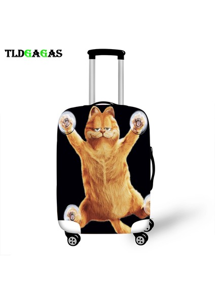G Tarzı S Beden Elastik Valiz Koruyucu Kılıf Kılıf Kılıfı Trolley Kılıflar Kapaklar 3D Seyahat Aksesuarları Kedi Desenli (Yurt Dışından) indirimleri