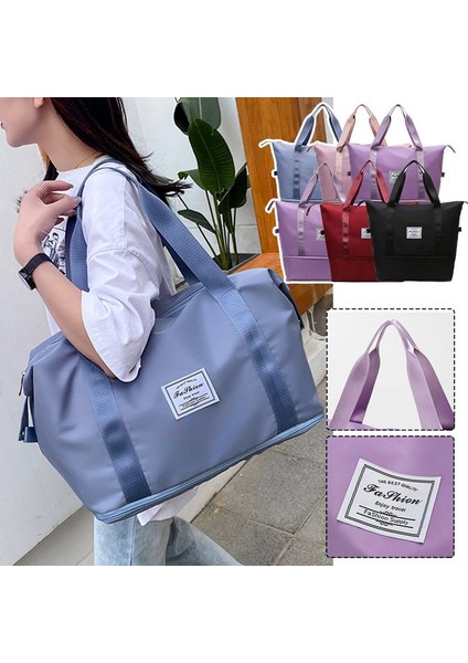 A-4 Stili Yeni Uçak Çantası Katlanabilir Seyahat Kıyafet Çantası Iş Seyahati Büyük Organizatör Çantası Bagaj Depolama Çantası El Çantası Yoga Spor Tote Kadınlar (Yurt Dışından) fiyatları