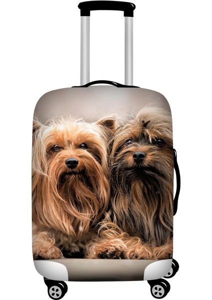 Z6067F26 Stili M Beden Twoheartsgirl Yıkanabilir Bavul Kılıfı Sevimli Dachshund Köpek Seyahat Bavul Koruyucu 18 Ila 32 Inç Bagajın Üzerine Uygun Fermuar Kapanışı (Yurt Dışından)