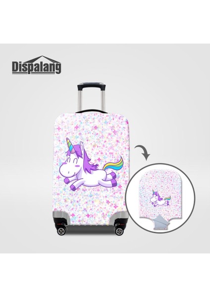 Bagaj Kapağı21 Stili S Beden Sevimli Unicorn Elastik Valiz Koruyucu Kılıf Çocuklar Çizgi Film Toz Sırt Çantası Kapakları 22 Inç Seyahat Aksesuarları (Yurt Dışından) fiyatları