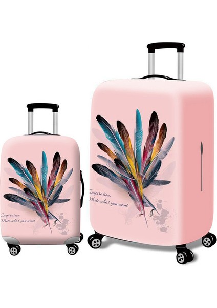 No.10 Tarzı Xl Beden Yeni Seyahat Kalın Valiz Kılıfı Bagaj Için Koruma Kapağı 18 '' -32 '' Elastik Valiz Kapağı Mükemmel Uygula (Yurt Dışından)