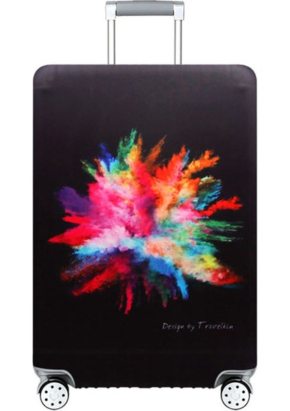 A1 Stili L Beden Daha Kalın Seyahat Valizi Koruyucu Kılıf Bavul Kılıfı Seyahat Aksesuarları Elastik Valiz Kılıfı Bavul Kılıfı Uygulanır - Türkçe (Yurt Dışından)