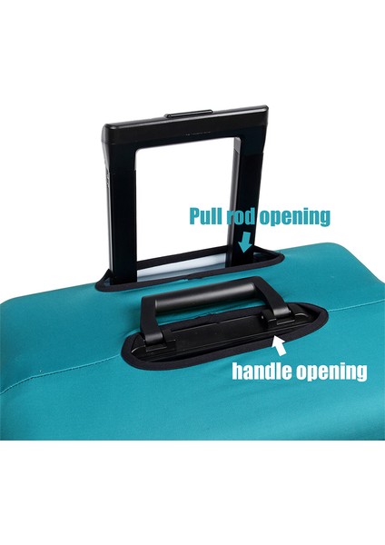 A1 Stili L Beden Daha Kalın Seyahat Valizi Koruyucu Kılıf Bavul Kılıfı Seyahat Aksesuarları Elastik Valiz Kılıfı Bavul Kılıfı Uygulanır - Türkçe (Yurt Dışından) fırsatları